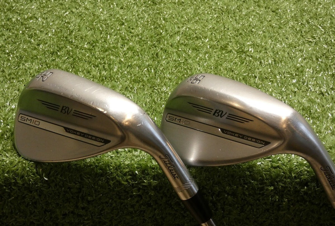 Titleist Vokey SM10 Tour Chrome 52/56* 8/10* Gap/Sand Wedge Set DG 105 Steel