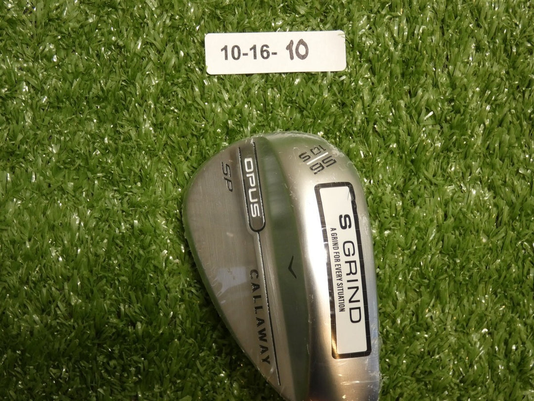 Callaway Opus SP Chrome 56* 10* Sand Wedge S Grind Dynamic Gold S200 Steel New