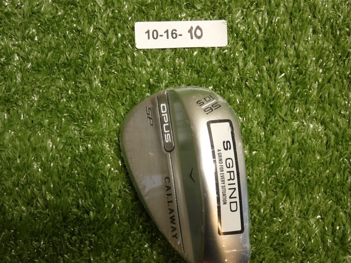 Callaway Opus SP Chrome 56* 10* Sand Wedge S Grind Dynamic Gold S200 Steel New