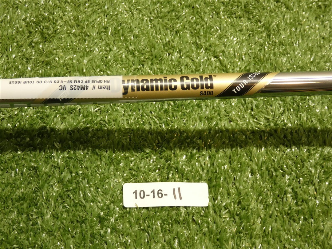 Callaway Opus SP Chrome 58* 8* Lob Wedge C Grind Dynamic Gold S400 Steel New
