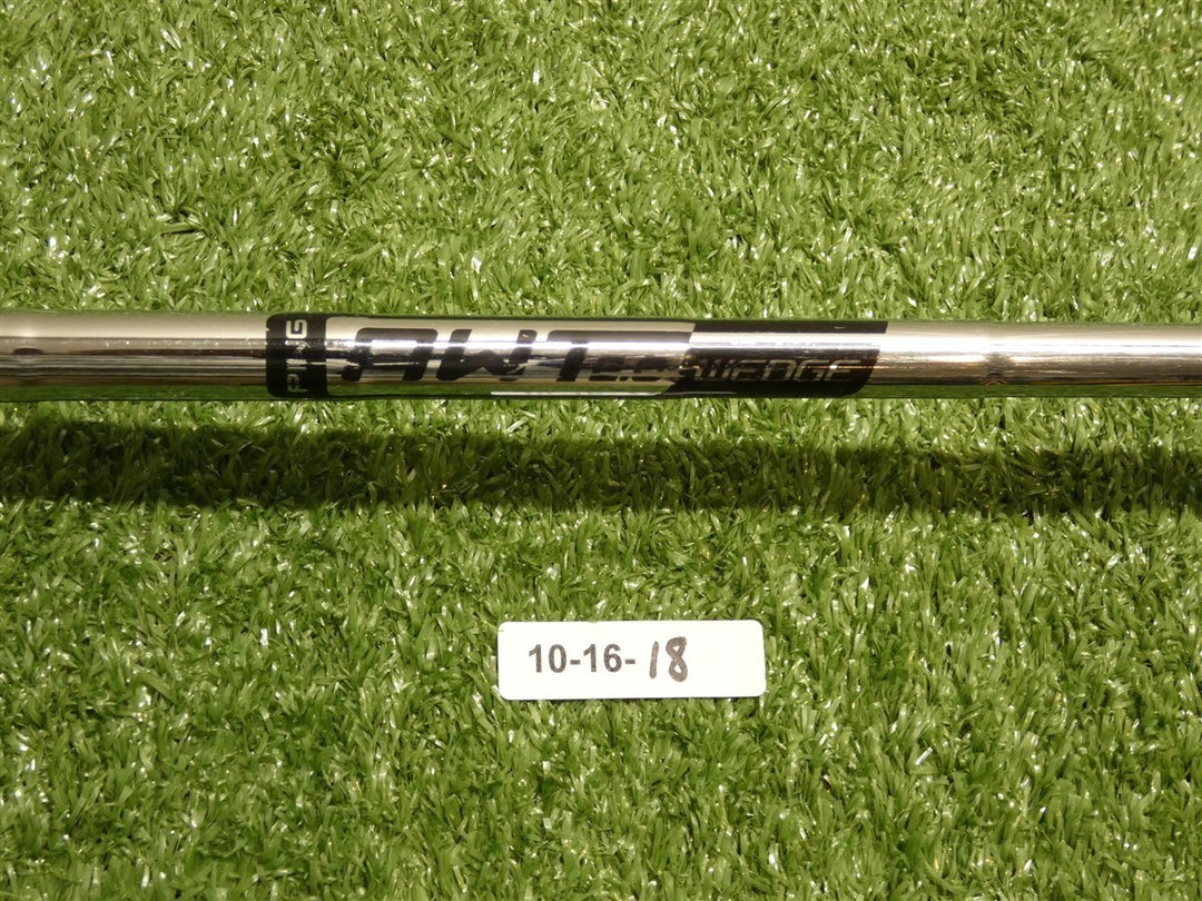 Ping Glide 2.0 Stealth Black 56* 12* Sand Wedge SS AWT 2.0 Steel Black Dot