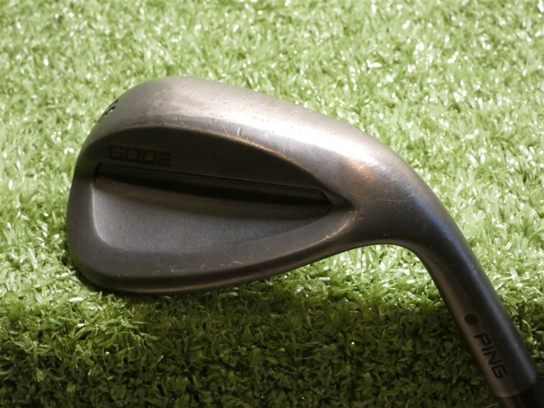 Ping Glide 2.0 Stealth Black 56* 12* Sand Wedge SS AWT 2.0 Steel Black Dot