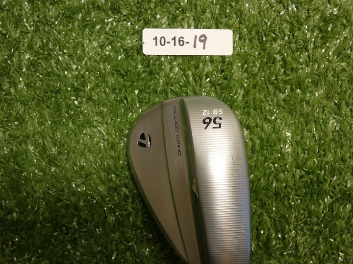 TaylorMade Milled Grind MG5 Chrome 56* 12* Sand Wedge SB DG 115 Steel Excellent