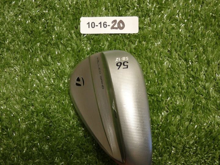 TaylorMade Milled Grind MG5 Chrome 56* 12* Sand Wedge SB Dynamic Gold 115 Steel