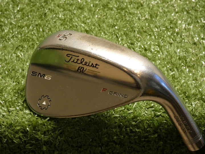 Titleist Vokey SM6 Tour Chrome 56* 14* Sand Wedge F Grind Dynamic Gold Steel