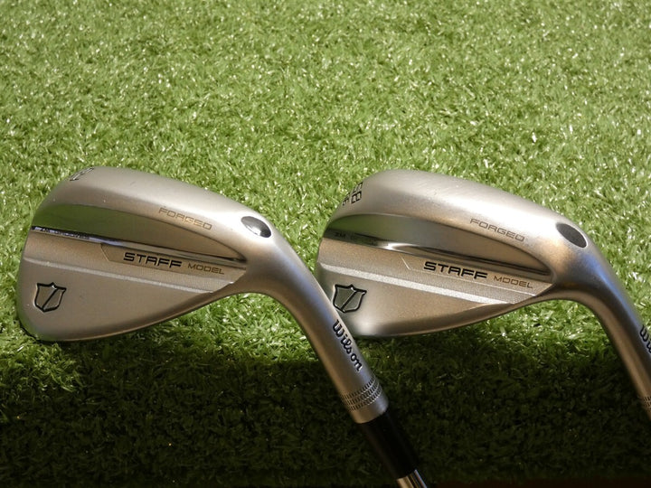 Wilson Staff Model ZM Forged 54/58* 8/6* Sand/Lob Wedge Set DG Steel Excellent