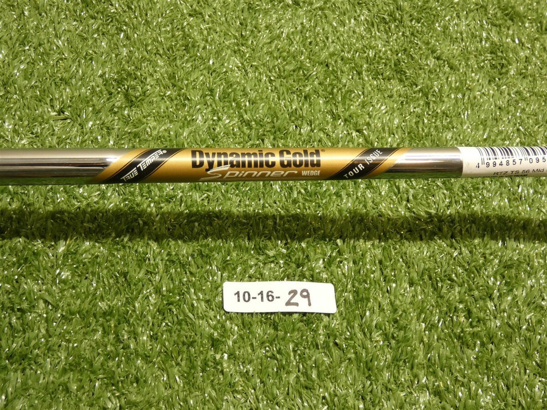 Cleveland RTZ ZipCore Tour Satin 56* 10* Sand Wedge Mid DG Spinner Steel Mint