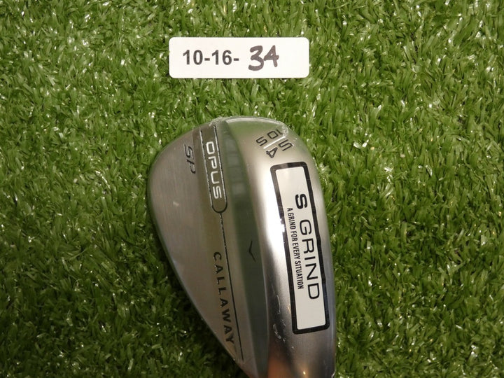 Callaway Opus SP Chrome 54* 10* Sand Wedge S Grind DG X100 Extra Stiff Steel New