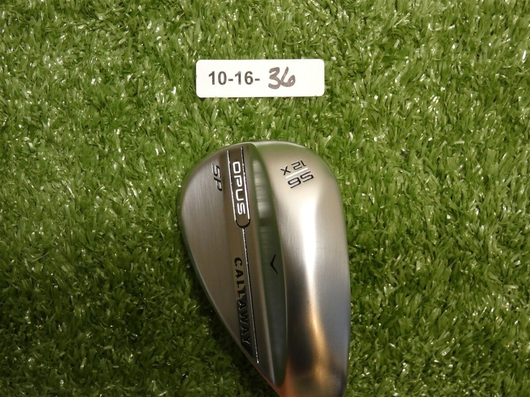 Callaway Opus SP Chrome 56* 12* Sand Wedge X Grind Dynamic Gold S200 Steel New