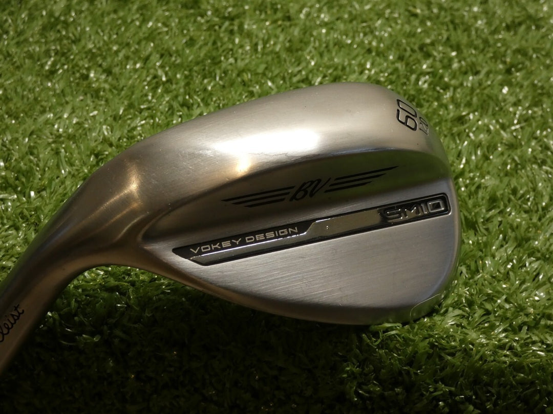 Titleist Vokey SM10 Left Hand 60* 12* Lob Wedge D Grind Dynamic Gold Steel Mint