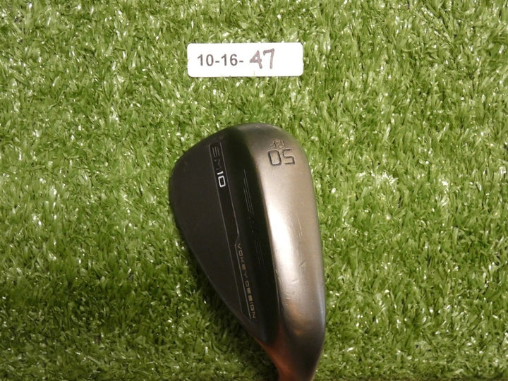 Titleist SM10 Jet Black 50* 12 Gap Wedge F Grind Project X 6.5 Extra Stiff Steel