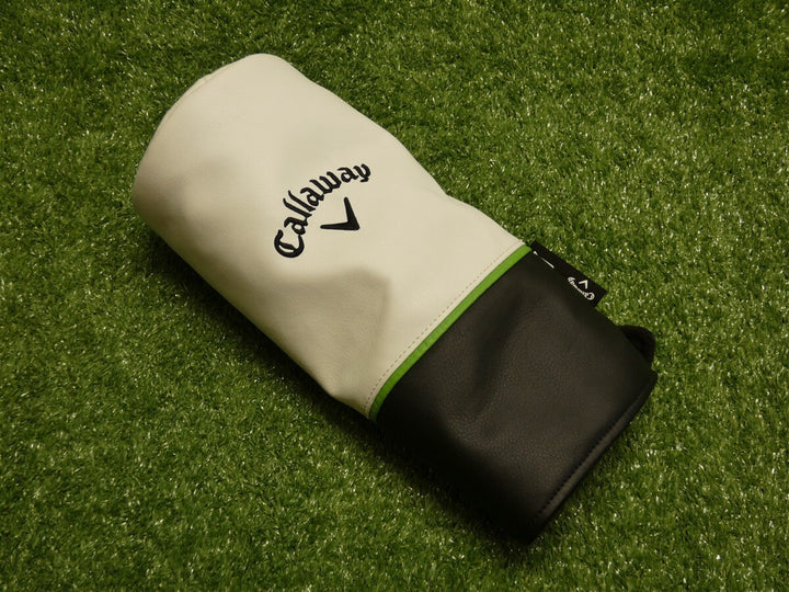 Callaway ELYTE Driver Headcover Callaway Staff Retro Barrel White/Black Mint