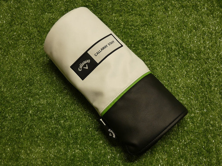 Callaway ELYTE Driver Headcover Callaway Staff Retro Barrel White/Black Mint