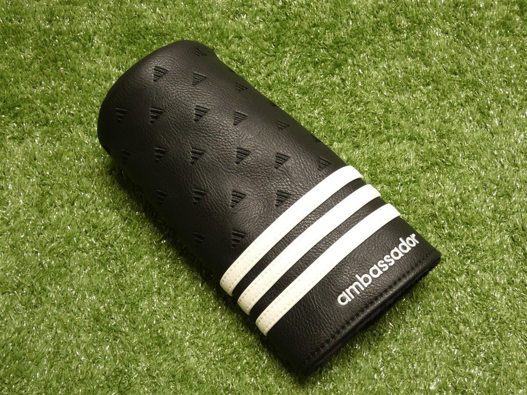 Adidas Ambassador Limited Edition Fairway Wood Headcover Retro Barrel Black New