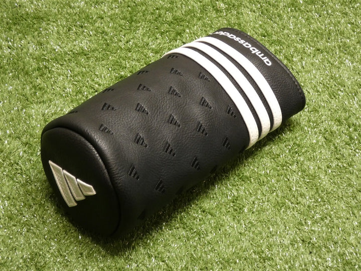 Adidas Ambassador Limited Edition Fairway Wood Headcover Retro Barrel Black New