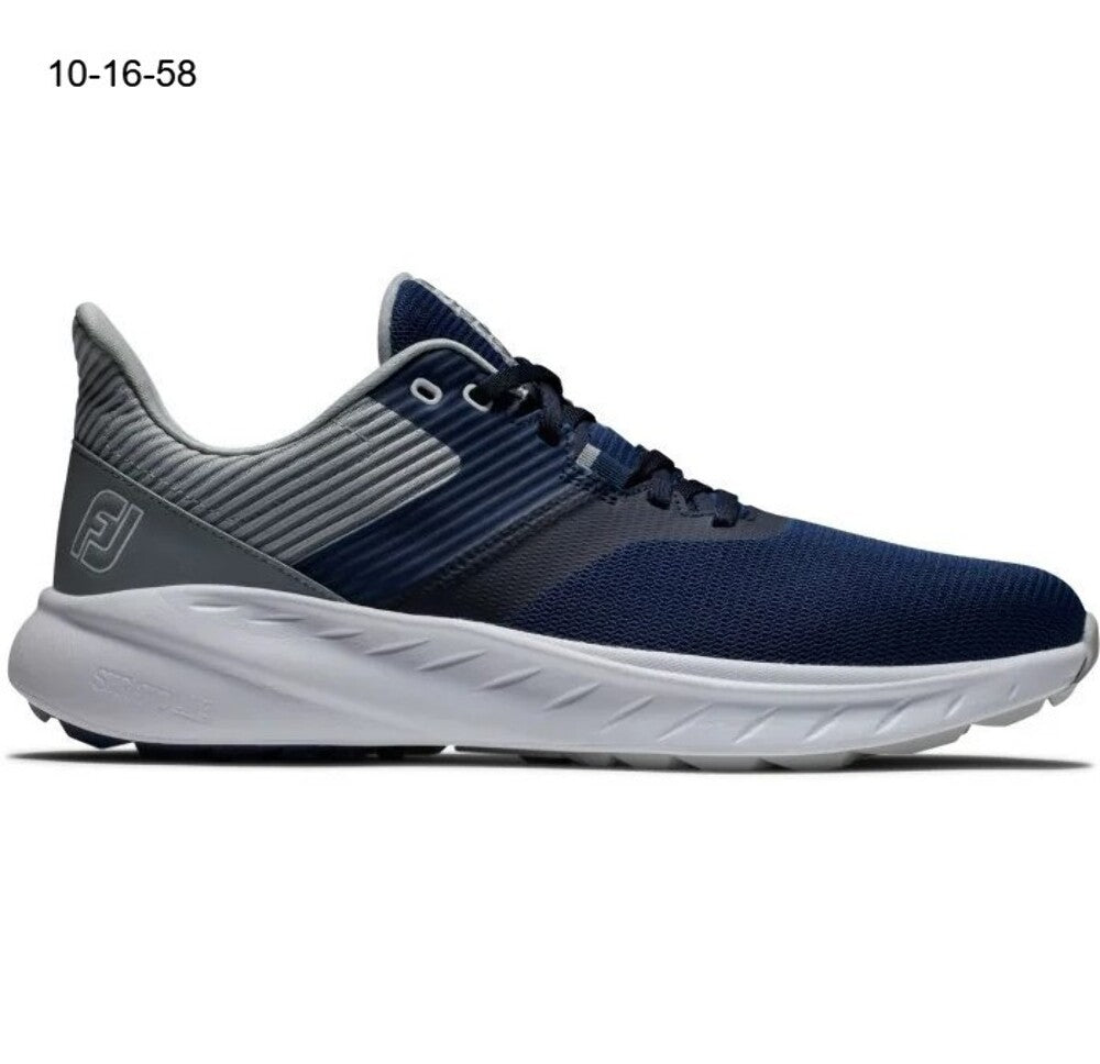 FootJoy Mens FJ Flex Golf Shoes Size 10 M Navy/Grey 56285 New