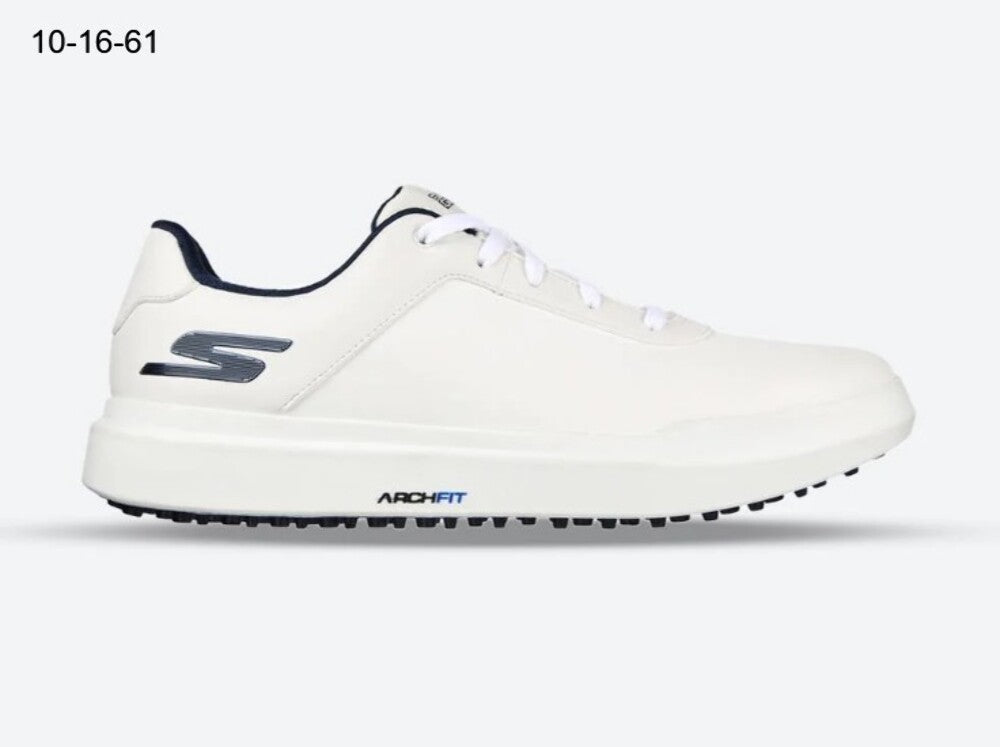 Skechers Mens Go Golf Drive 5 Golf Shoes Size 10 M White/Navy 214037 New
