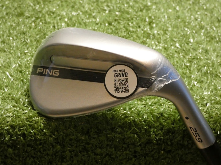 Ping S259 Hydropearl Chrome 56* 14* Sand Wedge W Grind ZZ115 Steel Black Dot New