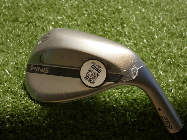 Ping S259 Hydropearl Chrome 58* 6* Lob Wedge T Grind ZZ115 Steel Black Dot New