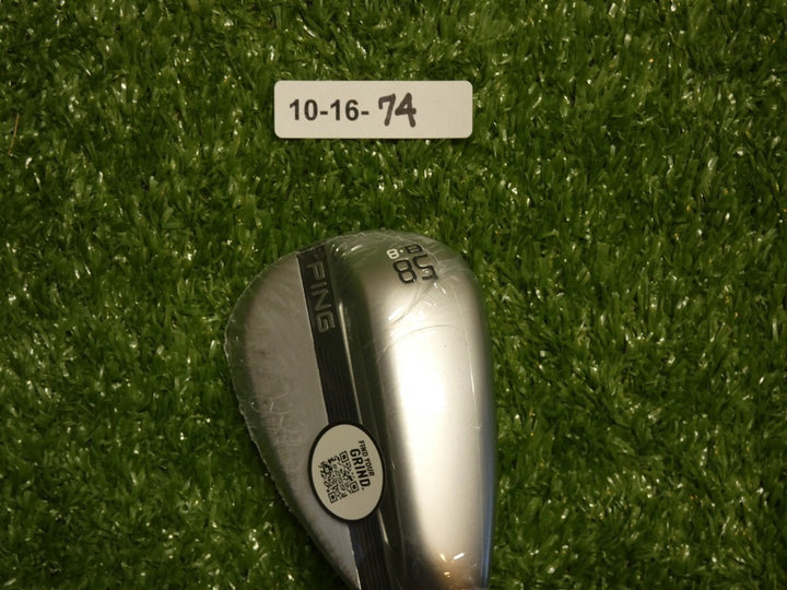 Ping S259 Hydropearl Chrome 58* 8* Lob Wedge B Grind ZZ115 Steel Black Dot New