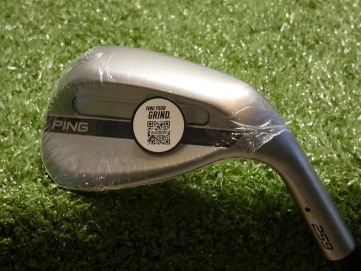 Ping S259 Hydropearl Chrome 58* 8* Lob Wedge B Grind ZZ115 Steel Black Dot New