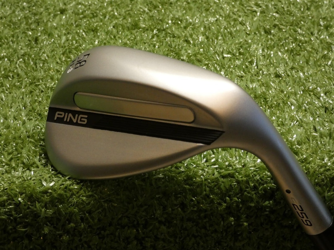 Ping S259 Hydropearl Chrome 58* 8* Lob Wedge H Grind ZZ115 Steel Black Dot New
