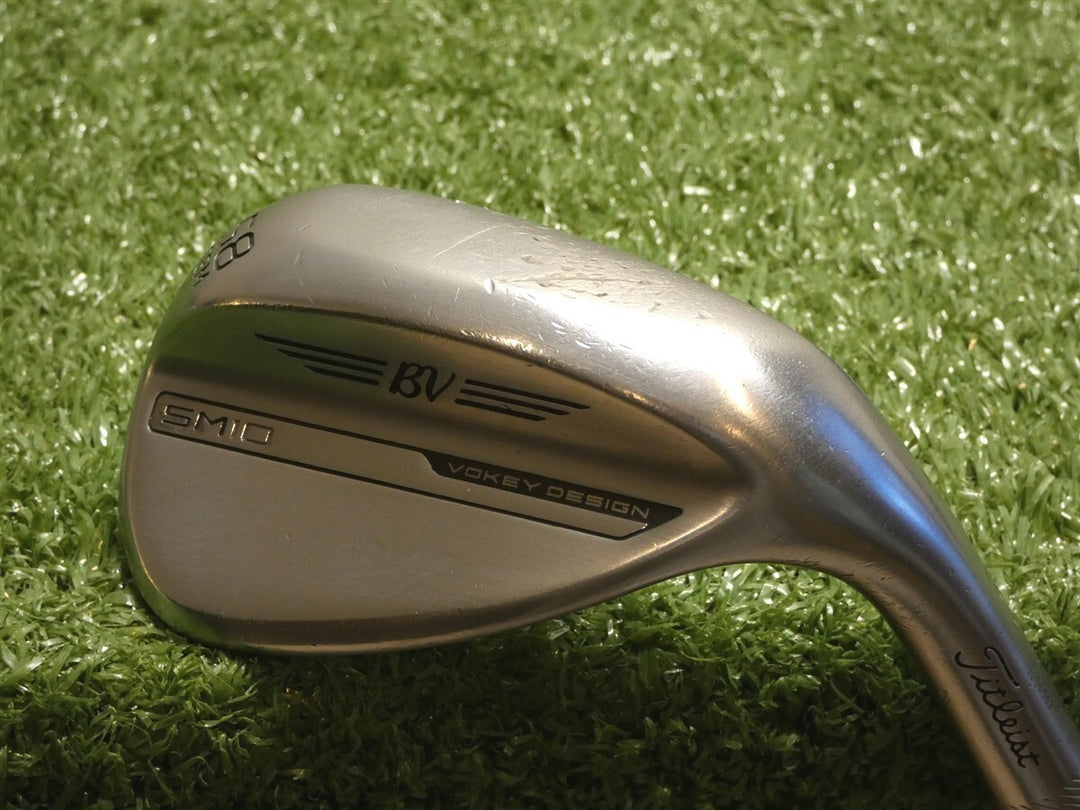 Titleist Vokey SM10 Tour Chrome 58* 08* Lob Wedge M Grind Dynamic Gold Steel