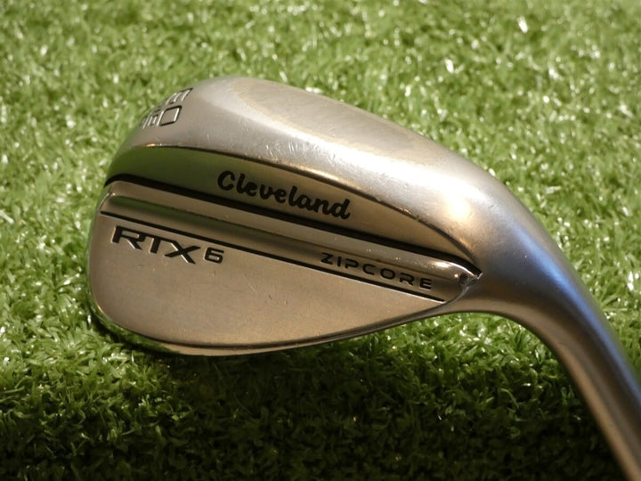 Cleveland RTX 6 ZipCore 60* 10* Lob Wedge Mid Dynamic Gold Spinner Steel
