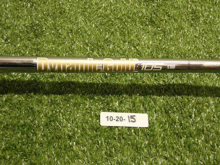 Ping G425 6 Iron Dynamic Gold 105 S300 Steel Black Dot Excellent