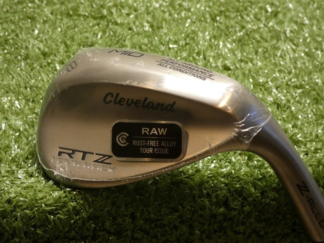 Cleveland RTZ Tour Rack Raw 58* 10* Lob Wedge Mid Dynamic Gold S400 Steel New