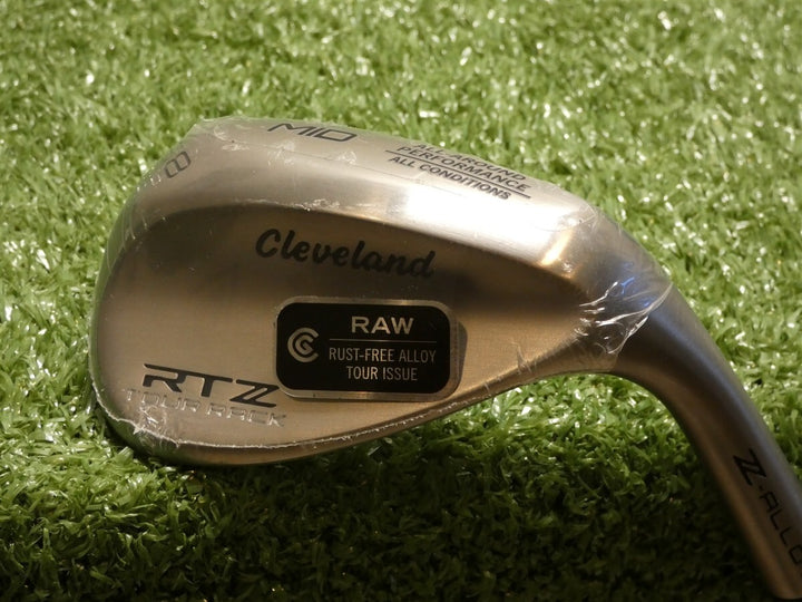 Cleveland RTZ Tour Rack Raw 58* 10* Lob Wedge Mid Dynamic Gold S400 Steel New