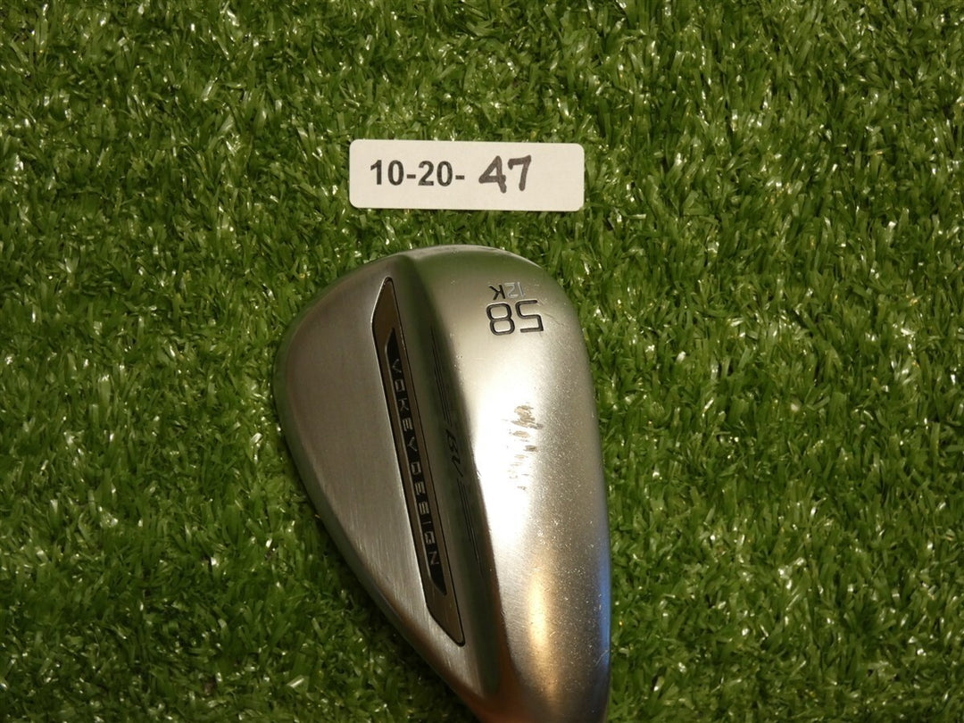 Titleist Vokey SM11 Tour Chrome 58* 12* Lob Wedge K Grind Dynamic Gold Steel