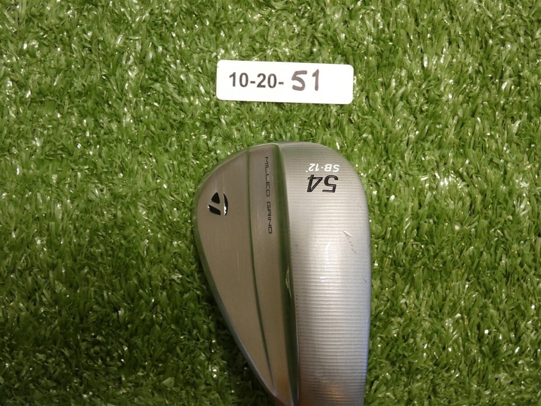 TaylorMade Milled Grind MG5 Chrome 54* 12* Sand Wedge SB DG 115 Steel Excellent