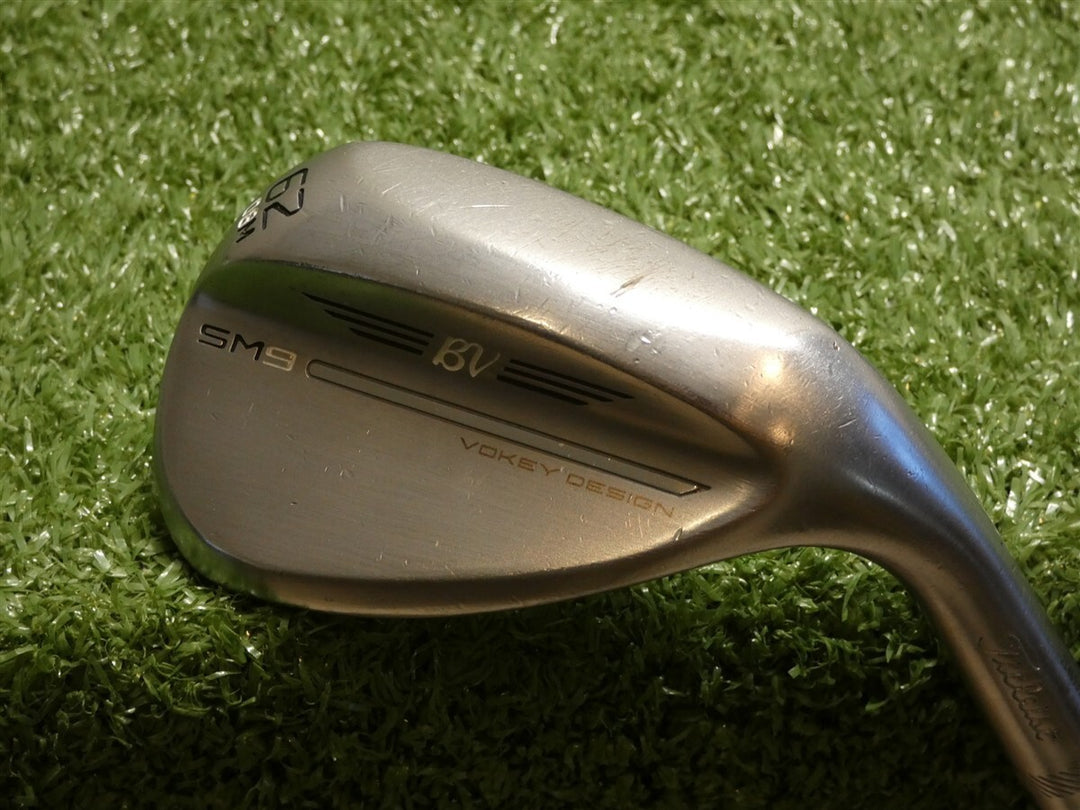Titleist Vokey SM9 Tour Chrome 62* 08* Lob Wedge M Grind Dynamic Gold Steel