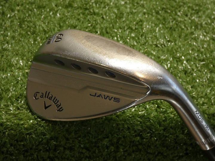 Callaway MD5 Jaws Chrome 60* 12* Lob Wedge W Grind Dynamic Gold S200 Steel 36"