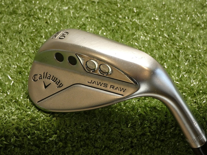 Callaway Jaws Raw Chrome 60* 10* Lob Wedge S Grind Catalyst Graphite Excellent