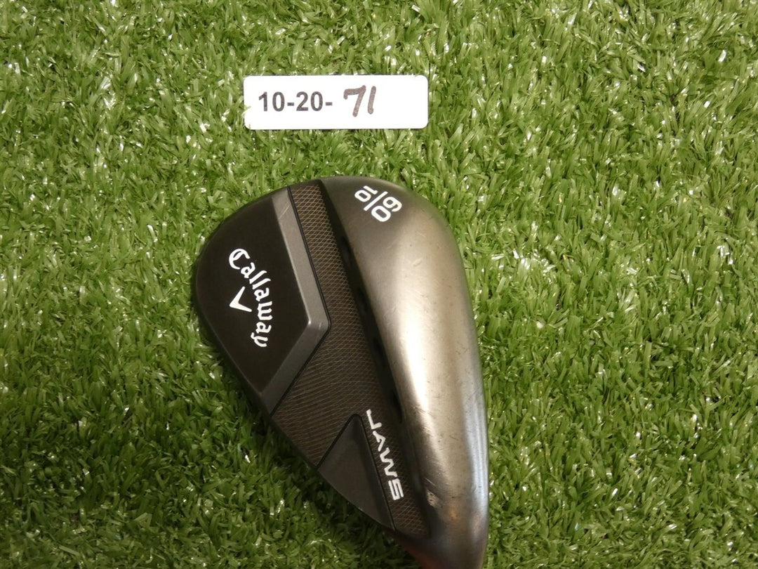 Callaway Jaws Full Toe Black 60* 10* Lob Wedge KBS $-Taper 120 Steel Excellent