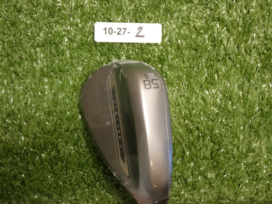 Titleist Vokey SM11 Nickel 58* 10* Lob Wedge S Grind Dynamic Gold Steel New