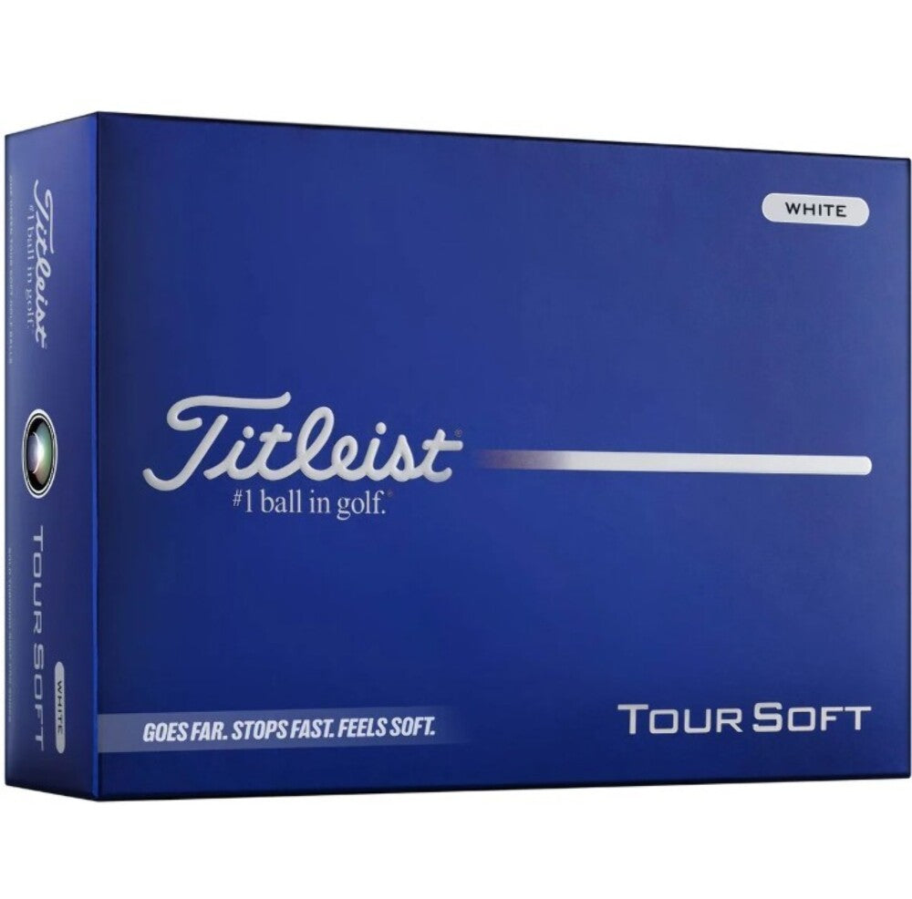 Titleist 2026 Tour Soft White Golf Balls 1 Dozen New