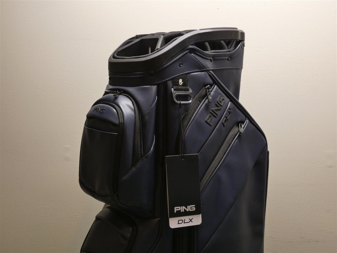 Ping DLX 244 15-Way Cart Bag C.C. Logo Navy Blue New