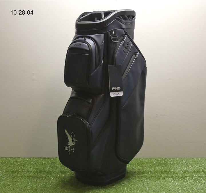 Ping DLX 244 15-Way Cart Bag C.C. Logo Navy Blue New