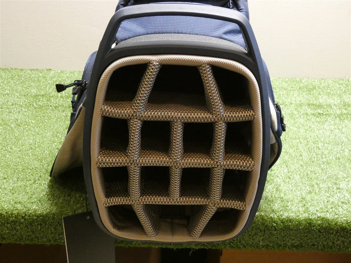 Ping Traverse 14-Way Cart Bag Navy/Heather Sand New