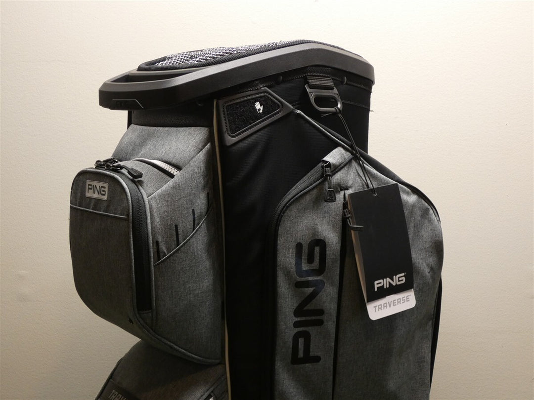 Ping Traverse 14-Way Cart Bag Heather Grey/Black New