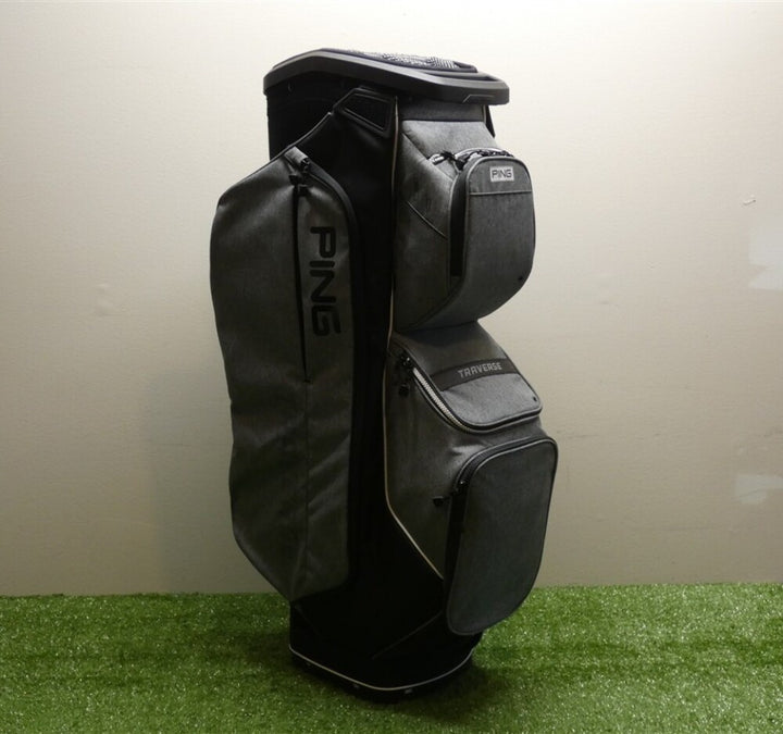 Ping Traverse 14-Way Cart Bag Heather Grey/Black New