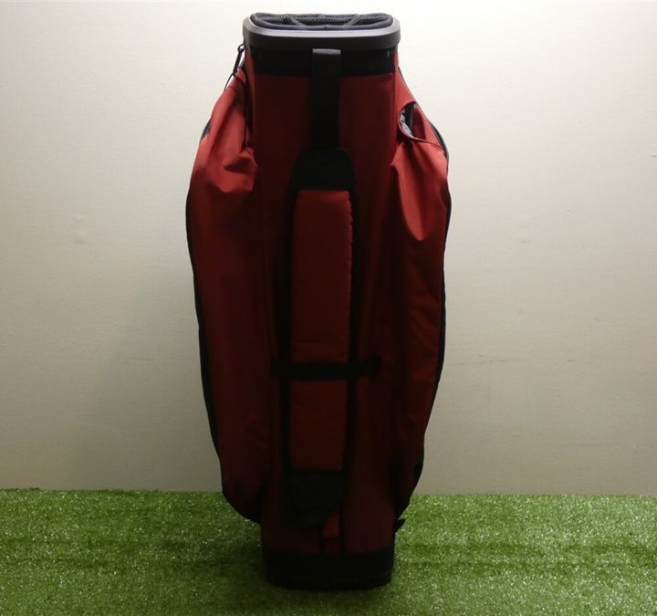 Ping Traverse 14-Way Cart Bag C.C. Logo Black/Heather Red New