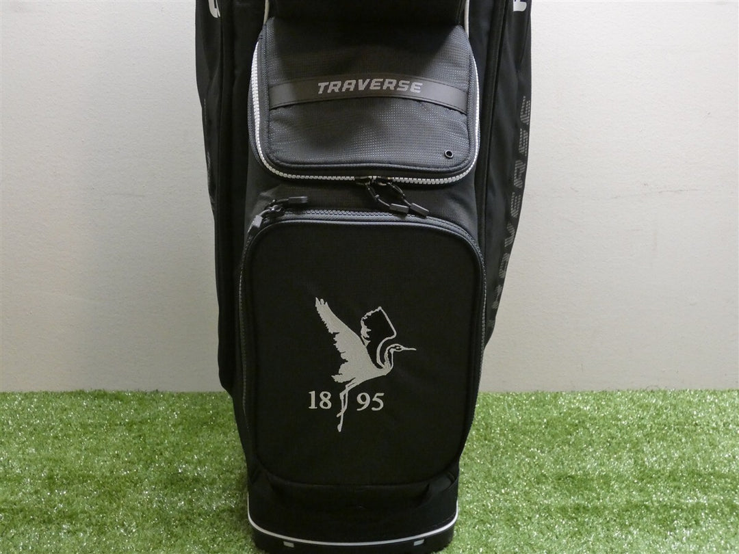 Ping Traverse 14-Way Cart Bag C.C. Logo Black New