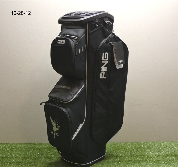 Ping Traverse 14-Way Cart Bag C.C. Logo Black New
