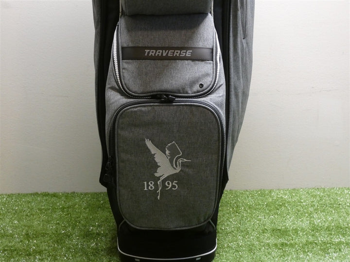 Ping Traverse 14-Way Cart Bag C.C. Logo Heather Grey/Black New