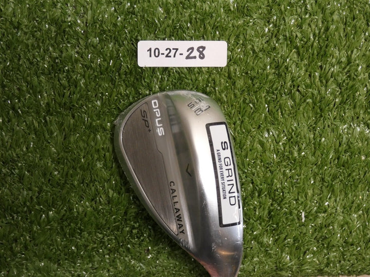 Callaway Opus SP+ Plus Chrome 58* 10* Lob Wedge S Grind DG S200 Steel New