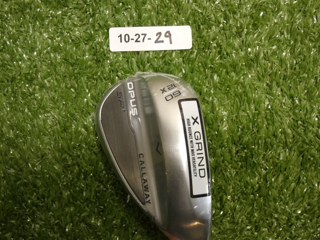 Callaway Opus SP+ Plus Chrome 60* 12* Lob Wedge X Grind DG S200 Steel New